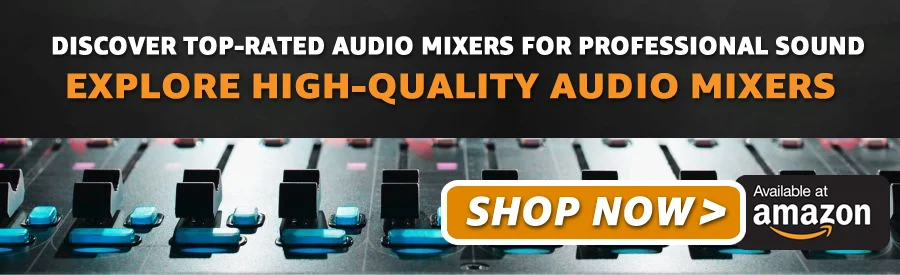 Explore High-Quality Audio Mixers On Amazon Explore High-Quality Audio Mixers On Amazon
