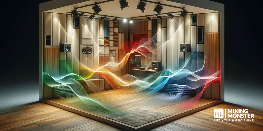 Audio Waveforms In A Room Audio Waveforms In A Room