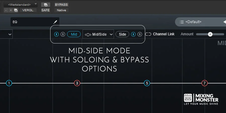 Mid/Side Mode In An Equalizer Plugin Mid/Side Mode In An Equalizer Plugin