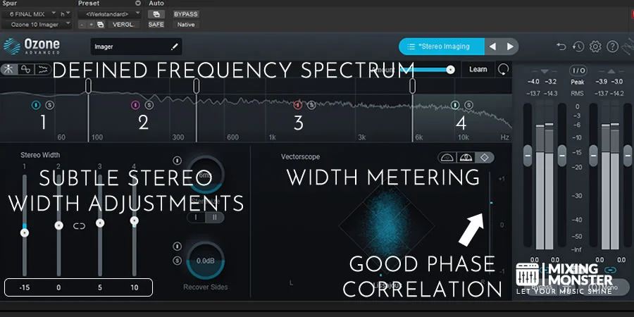 Stereo Imager Plugin Settings Stereo Imager Plugin Settings