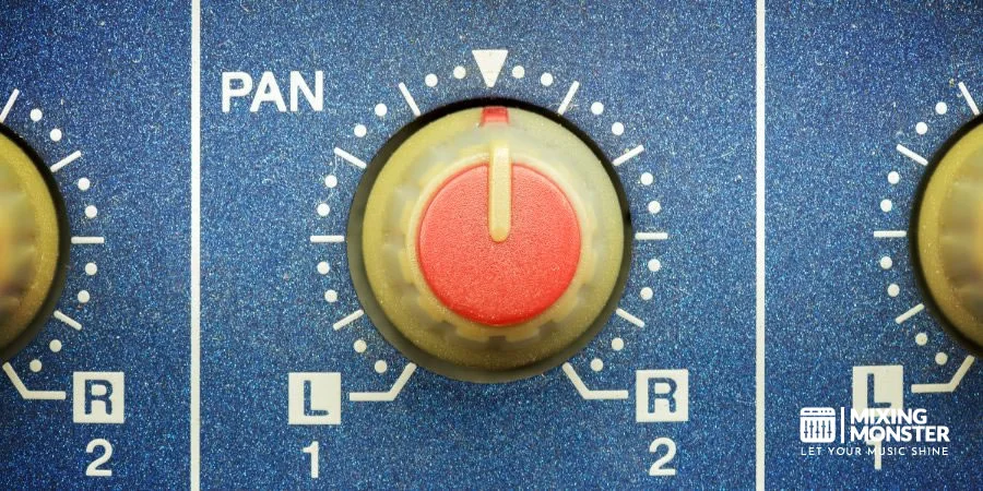Pan Knob On A Console Pan Knob On A Console