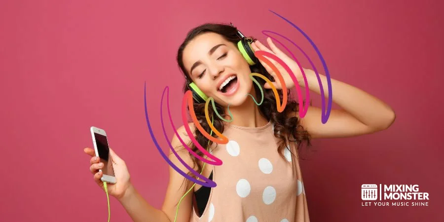 Girl Listening To Music Girl Listening To Music